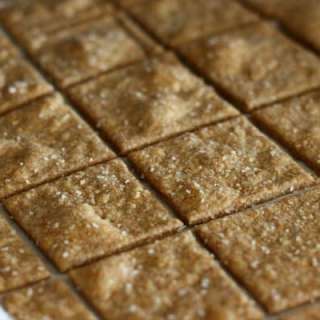 Homemade Wheat Thin Crackers