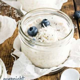 Overnight Coconut Oatmeal