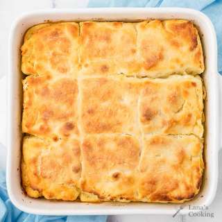 Easy Butter Swim Biscuits
