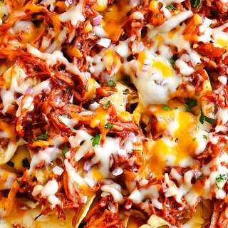 BBQ Chicken Nachos
