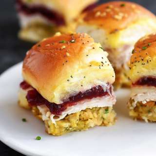 Turkey Cranberry Sliders