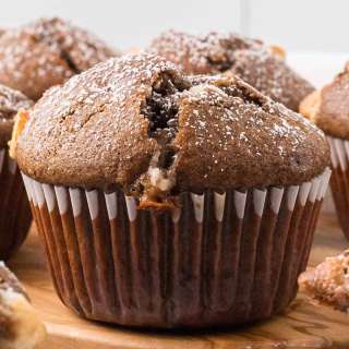 Chocolate Cherry Muffins