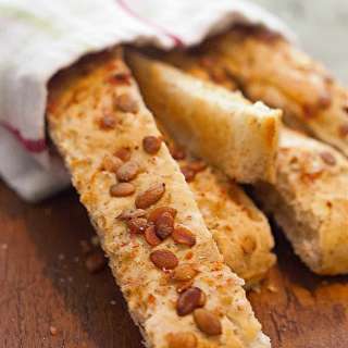 Pumpkin Seed Breadsticks