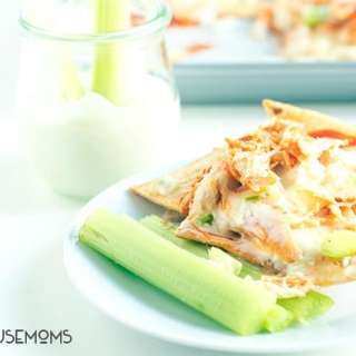 buffalo chicken nachos