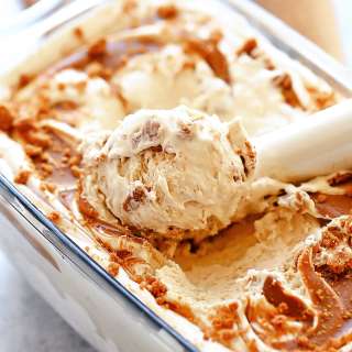 Easy Biscoff Ice Cream