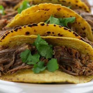 Instant Pot Shredded Beef Fajitas (Slowcooker too)