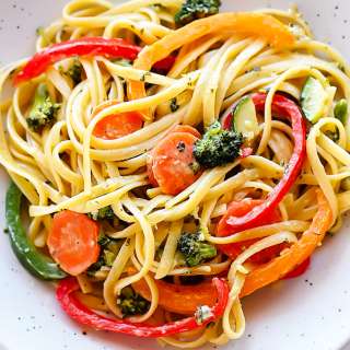 Creamy Pasta Primavera