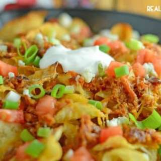 Pulled Pork Potato Chip Nachos