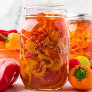 Refrigerator Pickled Peppers