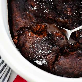 Crock Pot Chocolate Lava Cake