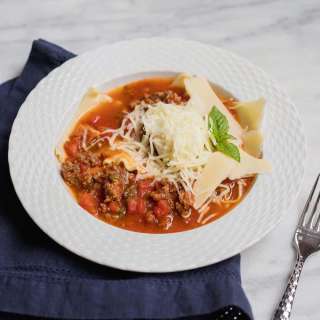 Crockpot Lasagna Soup