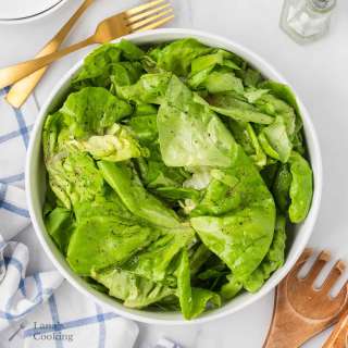 Fresh Salad Greens with Classic Vinaigrette