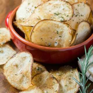 Parmesan Rosemary Potato Chips
