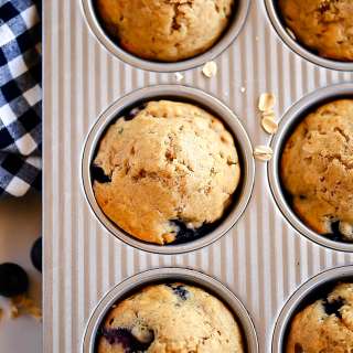 Blueberry Oatmeal Muffins