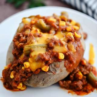 Shepherd's Pie Baked Potatoes