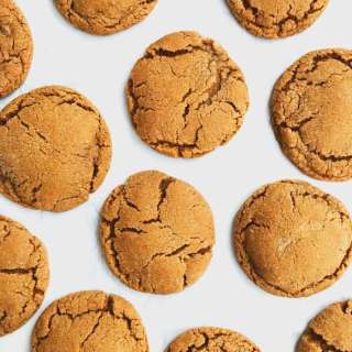 Chewy Ginger Molasses Cookies