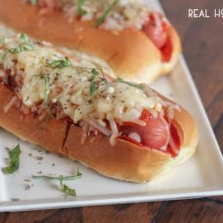 Pizza Hot Dogs