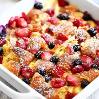 Berry Croissant Bake