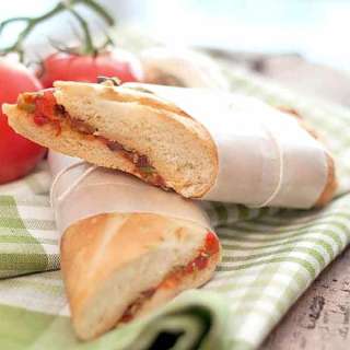 Mediterranean Pressed Sandwich