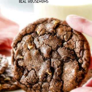 Peppermint Nutella Cookies