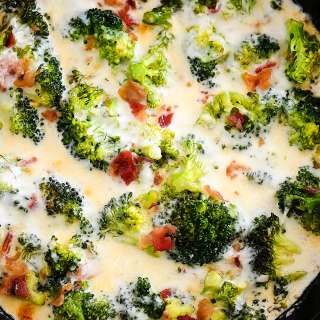 Creamy Broccoli and Bacon