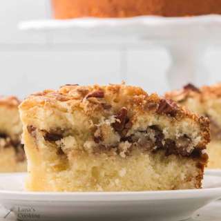 Sour Cream Pecan Coffee Cake