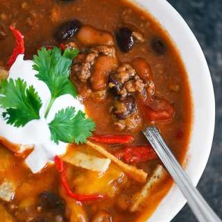 Slow Cooker Taco Ranch Chili