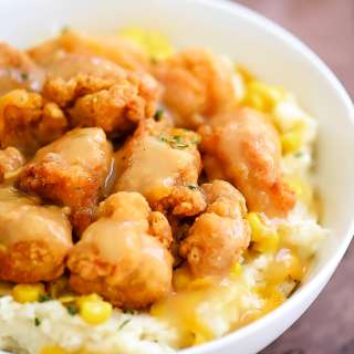 Chicken Mashed Potato Bowls