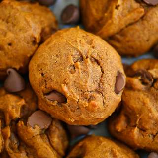 Pumpkin Chocolate Chip Cookies