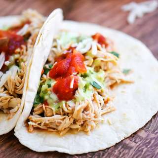 Slow Cooker Chicken Tacos