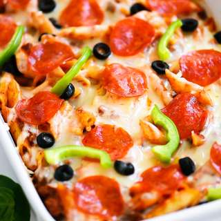 Supreme Pizza Casserole
