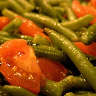 Green Beans with Cherry Tomatoes
