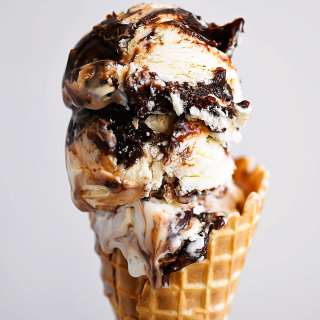 Fudge Ripple Ice Cream