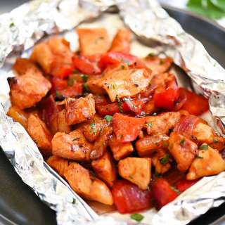 BBQ Chicken Foil Packs