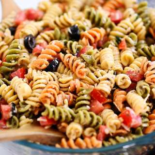 Tri Color Pasta Salad