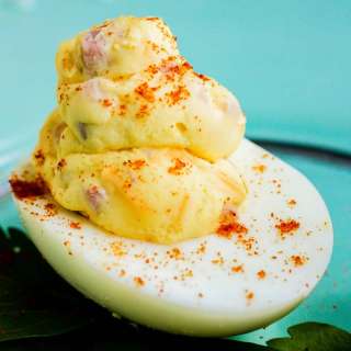 Mississippi Sin Deviled Eggs