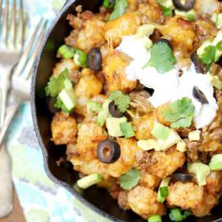 Loaded Tater Tot Nachos