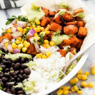 Sweet Potato Burrito Bowls