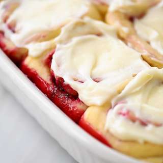Raspberry Sweet Rolls