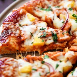 Hawaiian BBQ Chicken Pizza