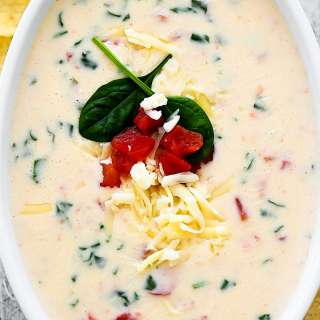 Spinach Queso Dip