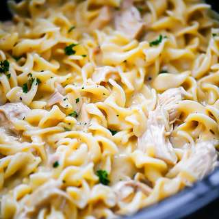 Slow Cooker Chicken and Noodles