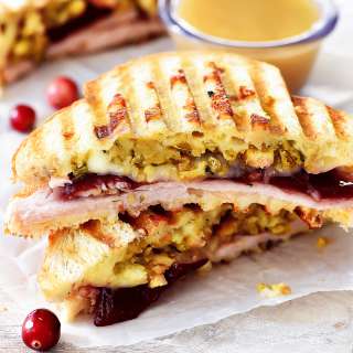 Thanksgiving Leftovers Panini