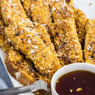 Crunchy French Toast Sticks