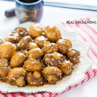 Sesame Garlic Mushrooms