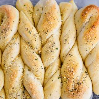 Garlic Parmesan Breadsticks