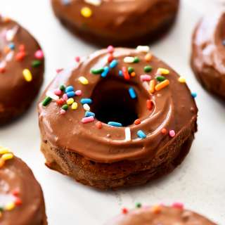 Chocolate Protein Donuts