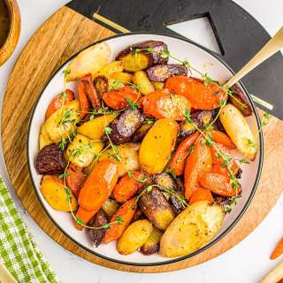 Roasted Air Fryer Carrots Recipe