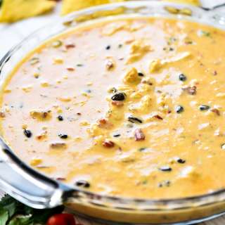 Slow Cooker Chicken Nacho Dip