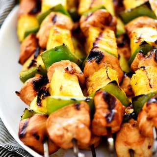 Teriyaki Chicken Kebabs